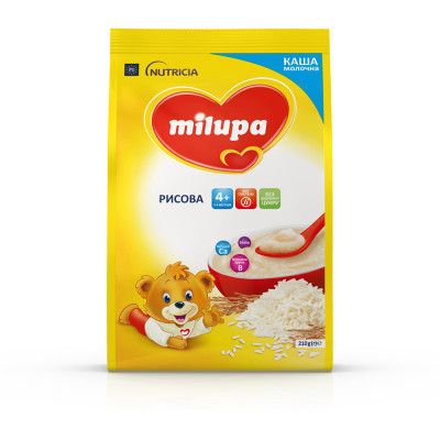 Детская каша Milupa Рисовая молочная 210г (5900852931178) - Топ Продаж! | Зображення 2