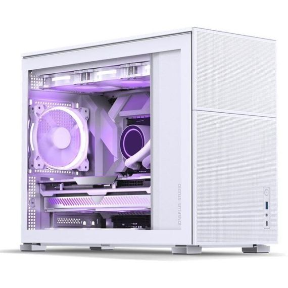 Ігровий ПК D31 MESH White Tower / AMD Ryzen 5 8400F (6 (12) ядер по 4,2 - 4,7 ГГц) / 16 ГБ DDR5 / 1000 ГБ SSD / nVidia GeForce RTX 5060, 8 ГБ GDDR7, 128-bit | Зображення 1
