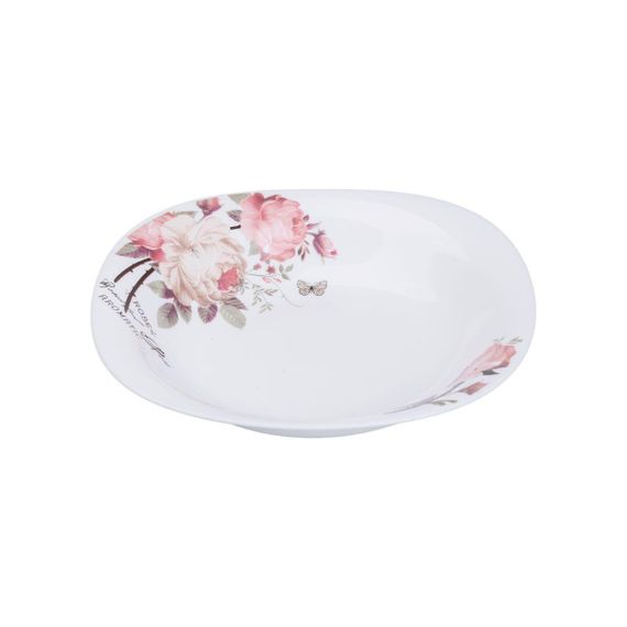 Столовый сервиз фарфоровый на 6 персон 18 тарелок белый HP-7-714 | Зображення 2