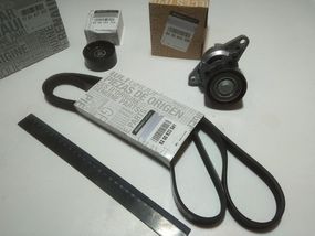 Ремінь генератора струмковий + ролики RENAULT 1.4-1.6 16v (7701477517) 5PK1750