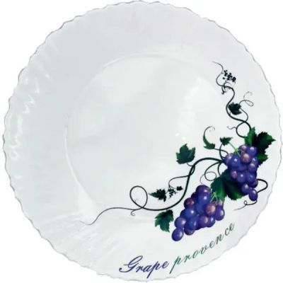 Тарелка Vittora &quot;Виноградна Лоза&quot; Wave Dinner 22 см (V-220G)