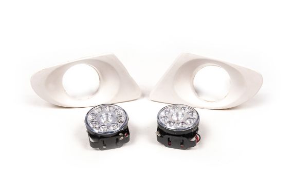 Протитуманки в бампер LED (2 шт, під фарбування) для Mercedes Vito W639 2004-2015рр