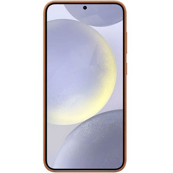 Кожаный чехол Leather Case (AAA) для Samsung Galaxy S24 | Зображення 2