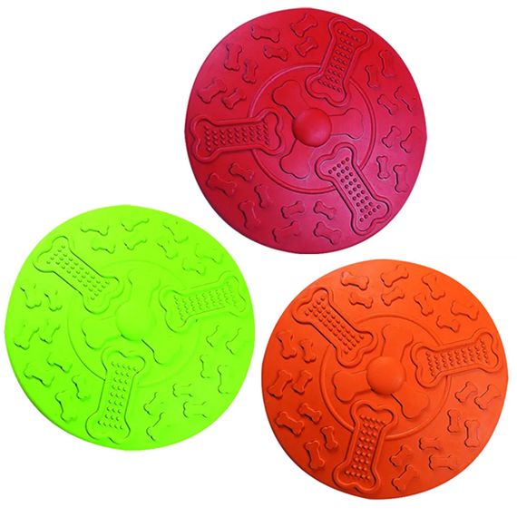 Flamingo Frisbee іграшка для собак, 18 см