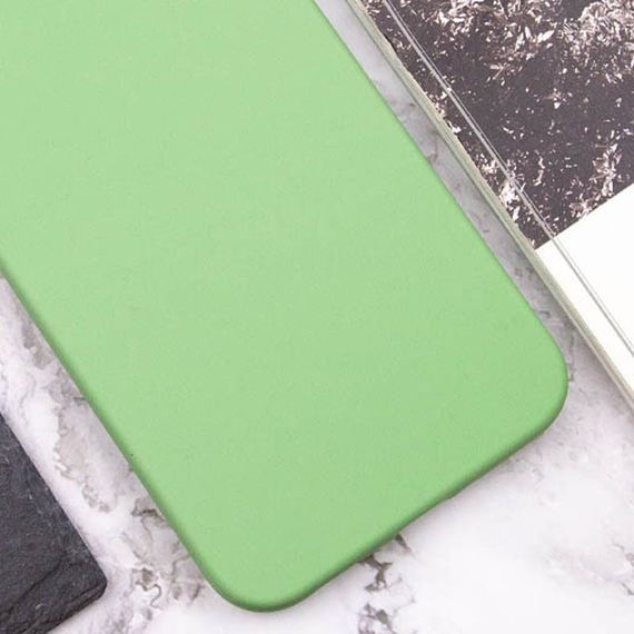 Чехол Silicone Cover Lakshmi Full Camera (AAA) для TECNO Spark 10 Мятный / Mint | Зображення 2