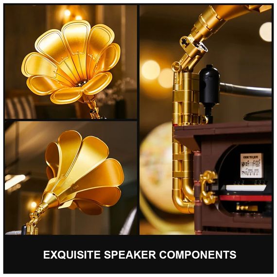 Конструктор Pantasy Original - Retro Ретро-грамофон (85009) | Зображення 4