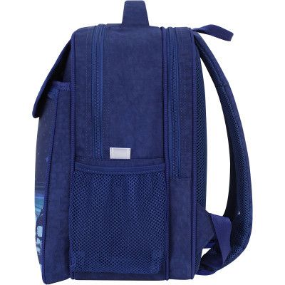 Рюкзак шкільний Bagland Відмінник 20 л. 225 синій 1076 (0058070) (418216675) | Зображення 2