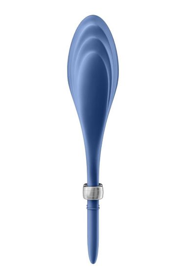 Ерекційне віброкільце-ласо Satisfyer Duelist Blue, 10 режимів, потужний мотор | Зображення 4