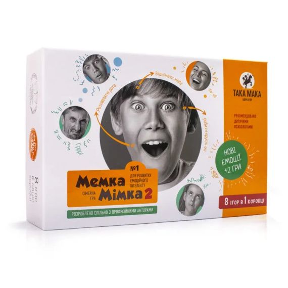 Настольная игра Мемка Мімка 2