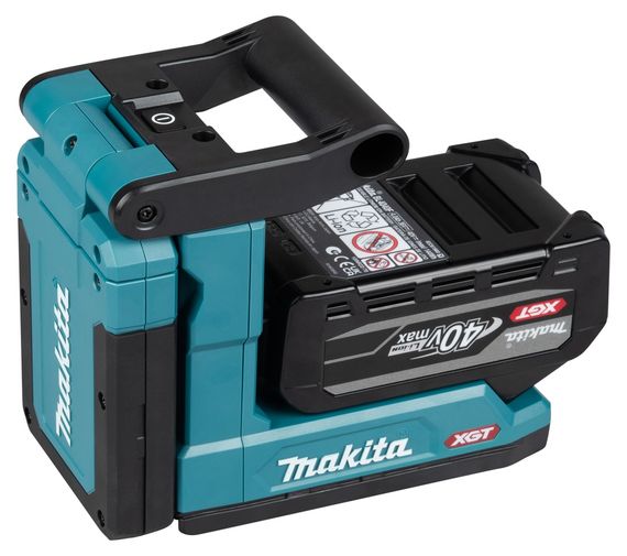 Фонарь светодиодный аккумуляторный с магнитной основой Makita ML013G (1200 лм, XGT 40 В, EUAML013G, без аккумулятора и зарядного устройства) | Зображення 3