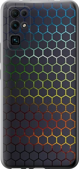 Чехол на Huawei Honor 30 Переливающиеся соты "498u-1921-17620"