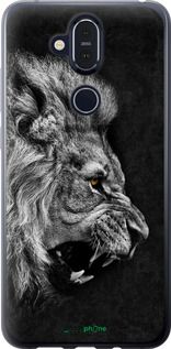 Чохол на Nokia 8.1 Лев "1080u-1620-2448"