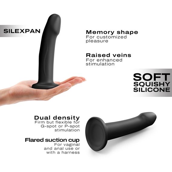 Фаллоимитатор Dorcel Real Pleasure XL Black | Зображення 3