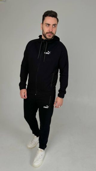 Чоловічий спортивний костюм Puma чорний