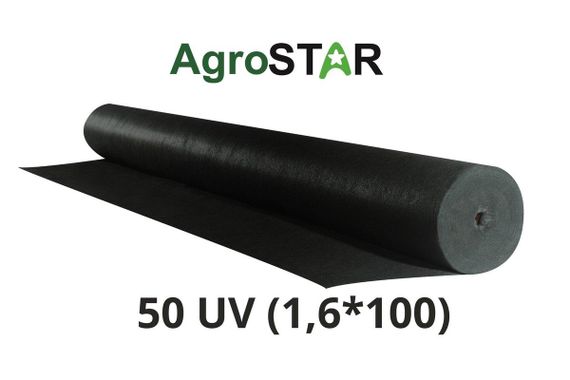 Агроволокно"AgroStar" 50 UV чорне(1,6*100)* | Зображення 2