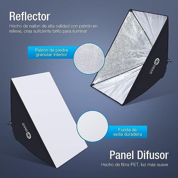 Студійне освітлення OMBAR: професійний софтбокс для фото та відео 🎥📸 | Зображення 1