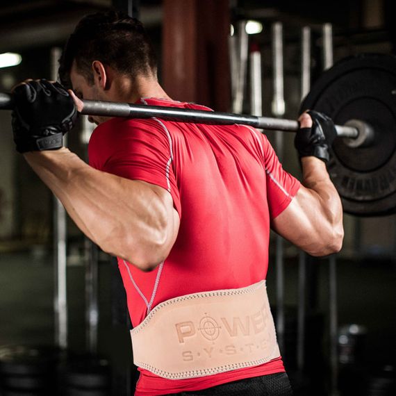 Пояс для важкої атлетики Power System PS-3000 Power Natural шкіряний M | Зображення 6