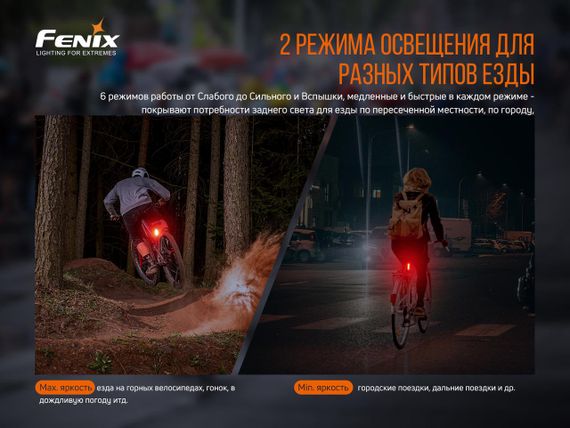 Велофара задня Fenix BC05R V2.0 | Зображення 9