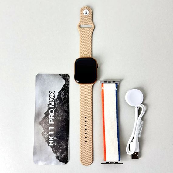 Розумний годинник Smart HK11 Pro Max 46mm Series 11 Gold | Зображення 3