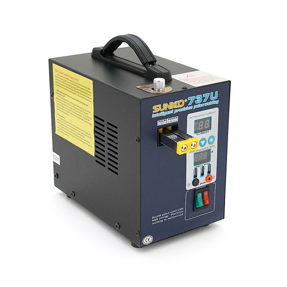 Аппарат точечной сварки конденсаторный SUNKKO S737U, Ni-MH, лента 0.2мм, 220V | Зображення 1