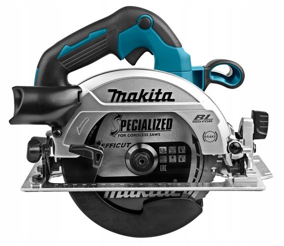 Пила дискова ручна акумуляторна Makita DHS660Z (165 мм, 5000 хв-1, 57 мм, BL, LXT, без акумуляторів та зарядного пристрою) | Зображення 1