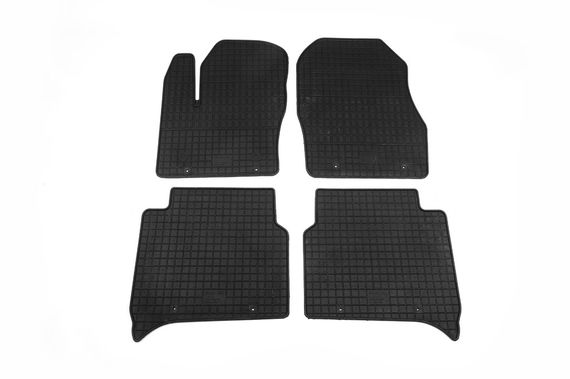 Резиновые коврики (4 шт, Polytep) для Ford Connect 2014-2021 гг | Зображення 1