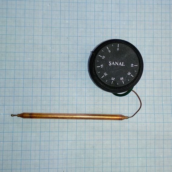 Терморегулятор капілярний від 0°С до 40°С Sanal(Туреччина)