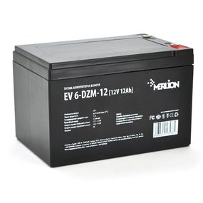 Тяговая аккумуляторная батарея Merlion EV 6-DZM-12.12V 12A h M5 (152x99x98),Q3