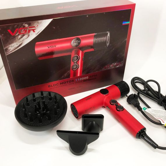 Фен професійний VGR V-401 RED | Зображення 9