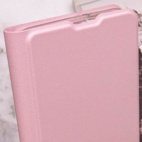 Шкіряний чохол-книжка GETMAN Elegant (PU) для Samsung Galaxy A04e Штучна шкіра, Слот для візитки, Рожевий | Зображення 7