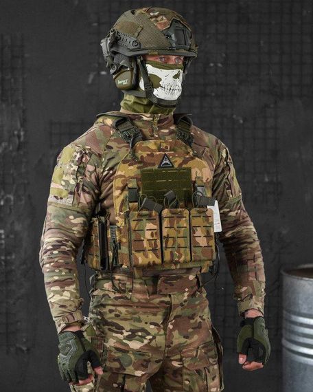 Тактическая плитоноска Attack 4 точки быстрого сброса  ВТ7472