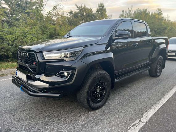 Передній вус подвійний Vegas (чорний, 76мм) для Toyota Hilux 2015-2024 рр | Зображення 6
