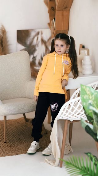 Худі для дівчинки Носи своє 158 Жовтий (p-4743-156969) | Зображення 4