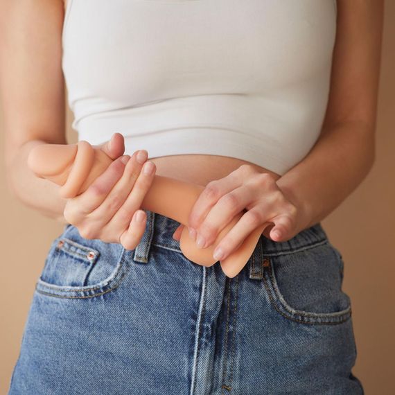 Реалістичний фалоімітатор Strap-On-Me Sliding Skin Realistic Dildo Vanille L, ефект рухливої шкіри Sex Aura | Зображення 6