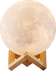 Настольный 3D светильник – ночник Луна ∙ Magic 3D Moon Lamp 15 см