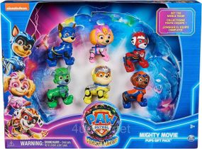Щенячий Патруль Мегафильм 2023. Подарочный набор из 6 фигурок. Paw Patrol Mighty Movie Toy Figures Gift Pack