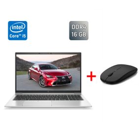 Ультрабук Б-клас HP EliteBook 850 G8 / 15.6" (1920x1080) IPS / Intel Core i5-1145G7 (4 (8) ядра по 2.6 - 4.4 GHz) / 16 GB DDR4 / 256 GB SSD / Intel Iris Xe Graphics / WebCam / TouchID / USB Type-C б/в + Подарунок Бездротова миша / USB