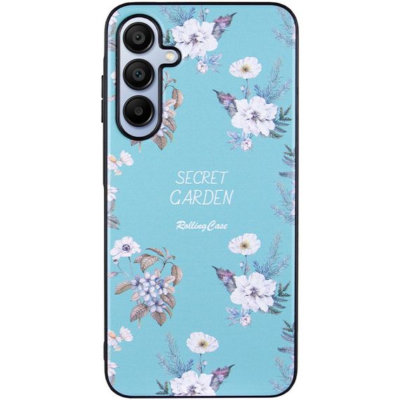 TPU+PC чехол Secret Garden для Samsung Galaxy A25 5G Mint | Зображення 1