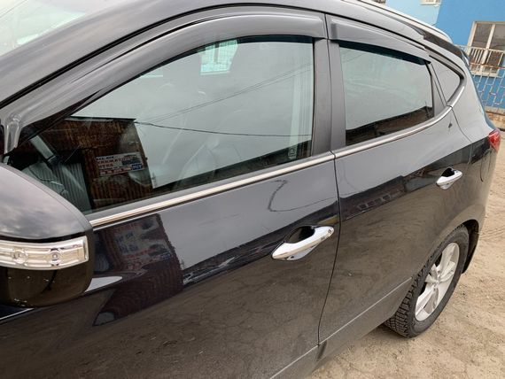 Вітровики (4 шт, HIC) для Hyundai IX-35 2010-2015 рр | Зображення 9