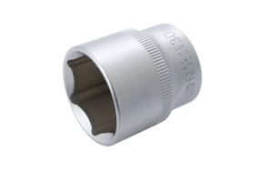 Насадка шестигранная CrV 1/2 30мм СИЛА