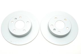 Диск гальмівний задній Opel Astra G H 98- Meriva A B 03- Zafira A B 99- 264x10  з покр.  повний  23-0489C