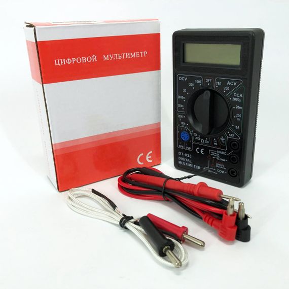 Тестер для электрика, Хороший мультиметр для дома, Мультиметр тестер напряжения электрика QE-49 | Зображення 7