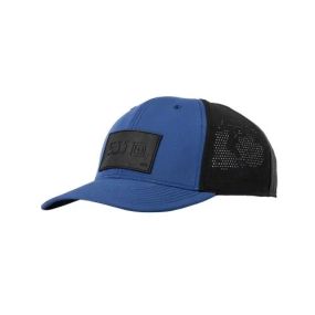 Військова тактична кепка Синій 5.11 Tactical Topo Box Vent-Tac Cap Blue Mussel блейзер військовий 5.11 з регулюванням розміру