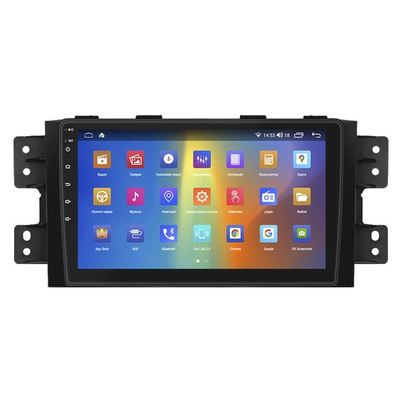 Штатная магнитола Lesko для Kia Mohave I 2008-2016 экран 9" 4/64Gb CarPlay 4G Wi-Fi GPS Prime Киа | Зображення 1