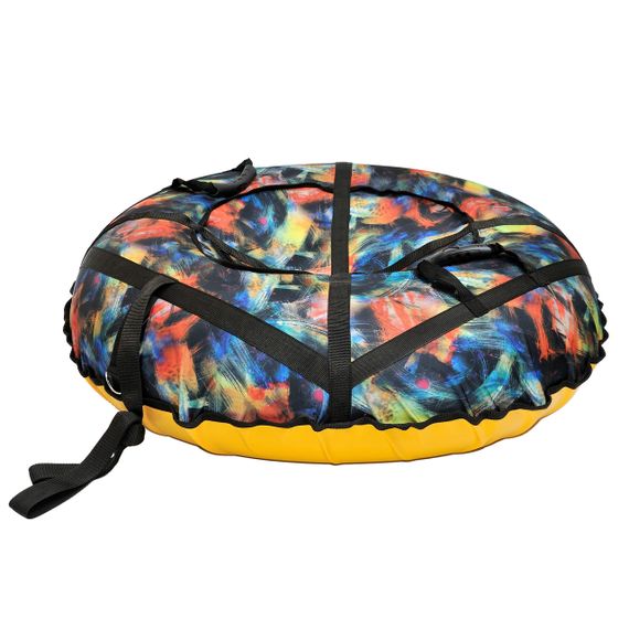 Тюбінг для катання по снігу 100 см "Міраж" (Оксфорд, ПВХ) санки ватрушка | Зображення 2