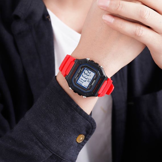 Чоловічий годинник Skmei 1496RD Red | Зображення 2