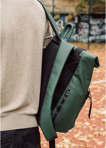 Чоловік рюкзак Sambag RollTop LTTm зелений 43 х 31 х 14 см (24238007m) | Зображення 1