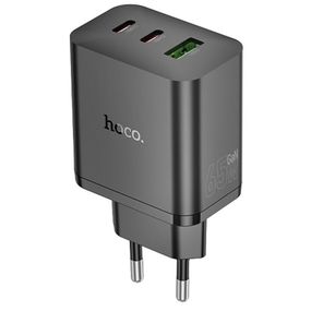 МЗП Hoco N51 Scenery PD65W (1USB-A/2C) Black