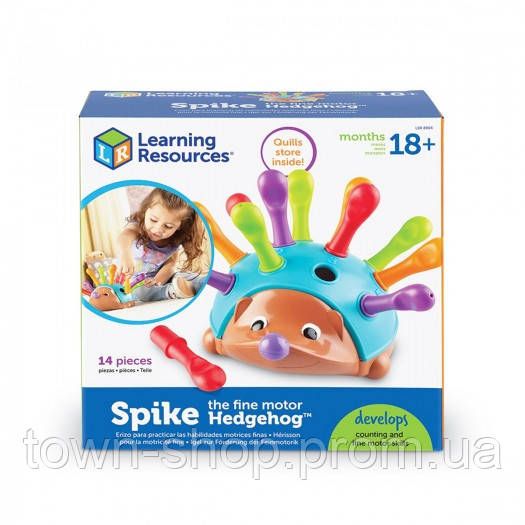 Обучающий Игровой Набор-Сортер Learning Resources - Веселый Ежик | Зображення 6