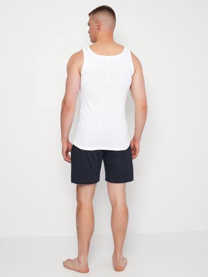 Майка для чоловіків біла, 170/182-100/104 L/XL | Зображення 2